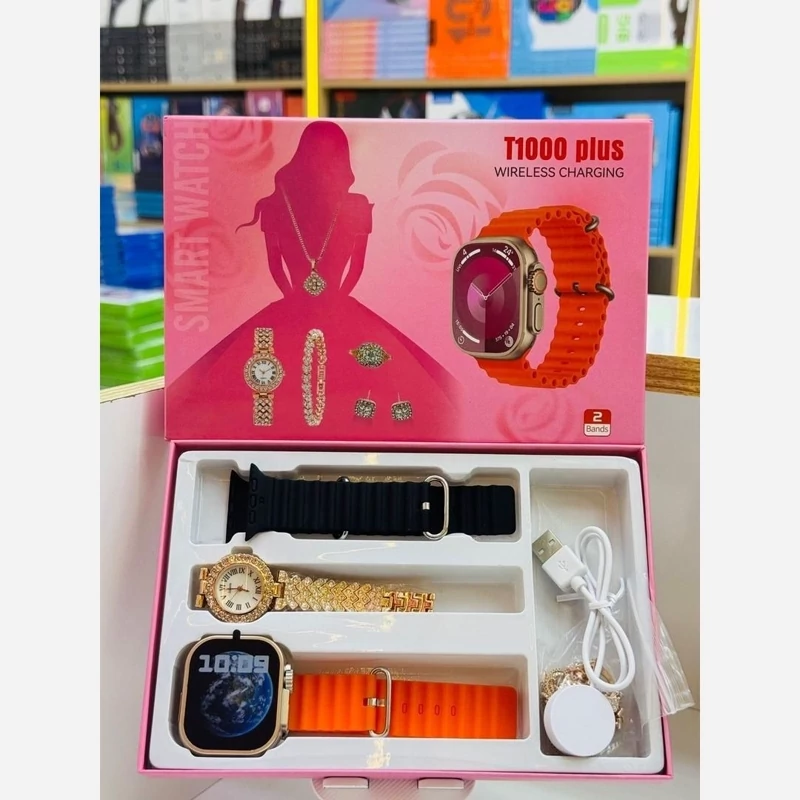 ساعت هوشمند  مدل T1000 Plus  کد ۶۱۳۴