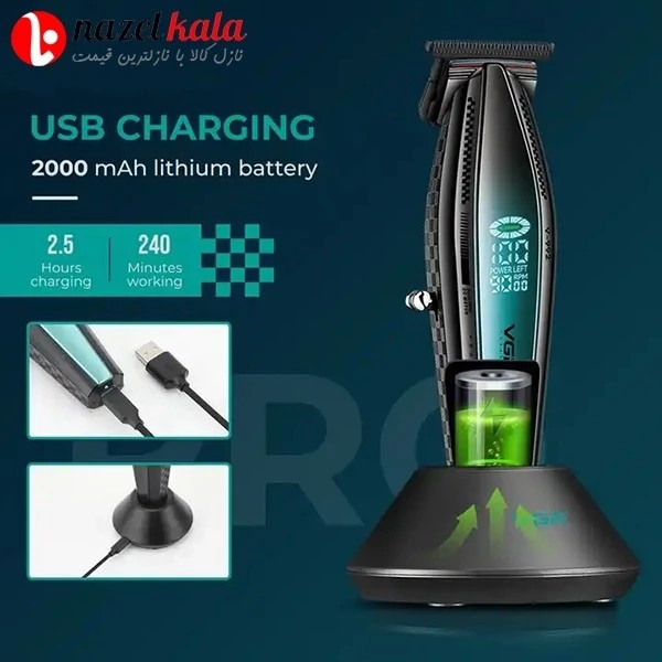 ماشین اصلاح وی جی آر مدل V-992 کد ۶۱۰۴
