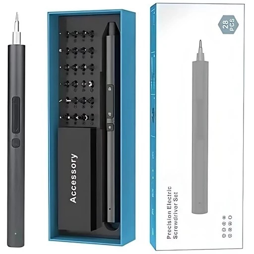 کیت پیچ گوشتی شارژی 28 تکه PRECISION کد ۶۰۶۳