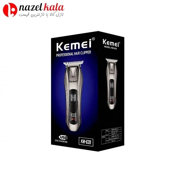 ماشین اصلاح کیمی مدل KM-639 کد ۶۰۳۵