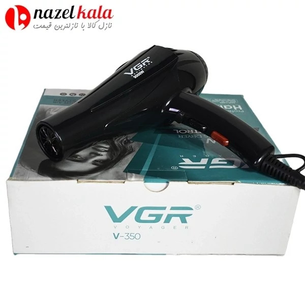 سشوار وی جی آر VGR مدل V-350 کد ۶۰۲۵