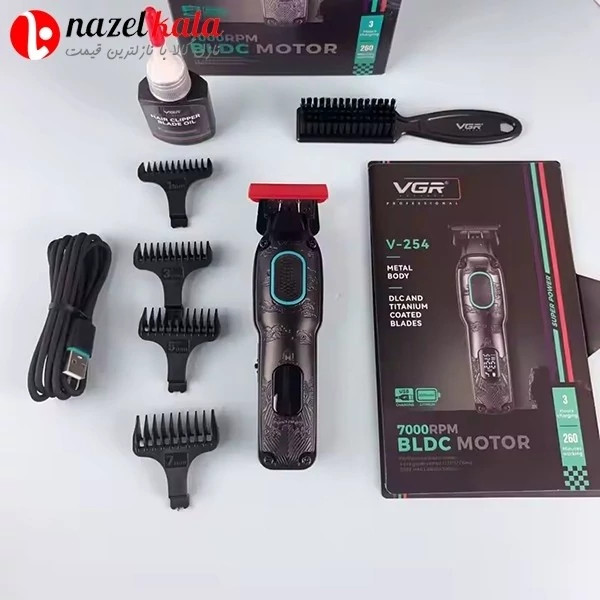 ماشین اصلاح وی جی آر مدل v-254 کد ۵۸۳۸