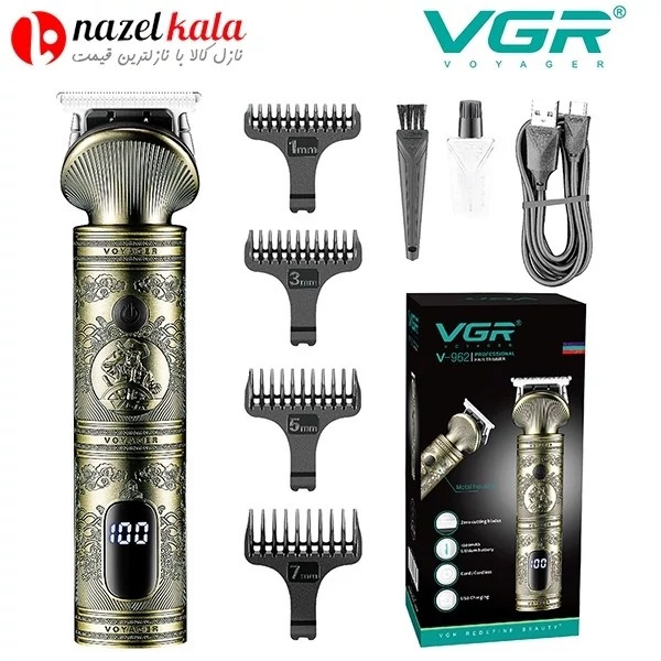 ماشین اصلاح وی جی آر مدل v-962 کد ۵۸۱۸