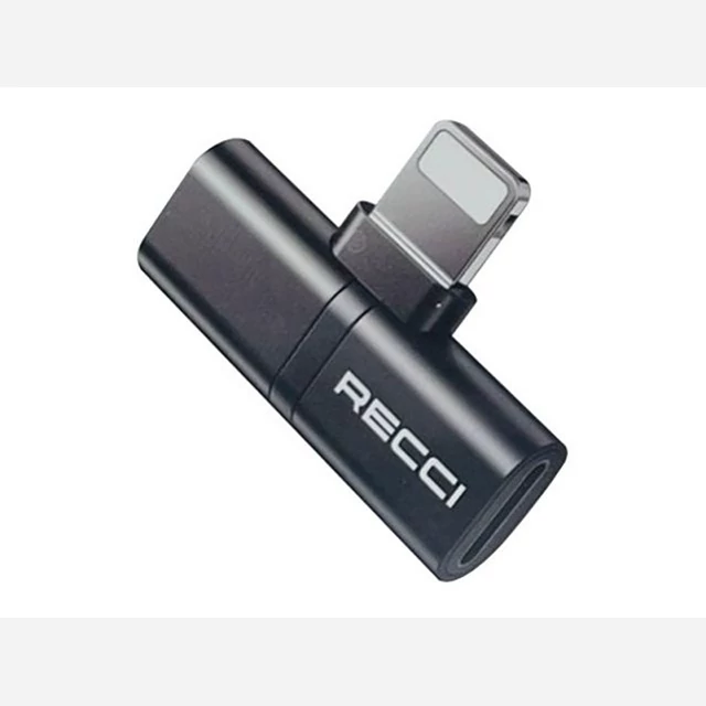 مبدل لایتنیگ 2 در 1 رسی RECCI RDS-A05 Lightning  کد ۵۸۰۷