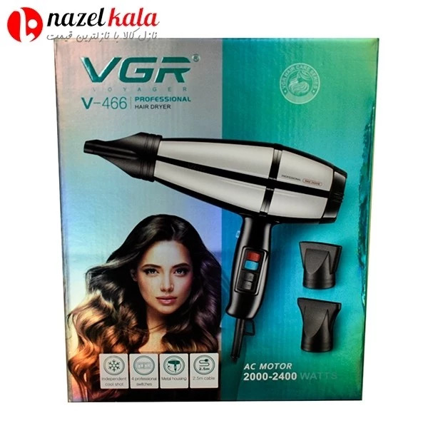 سشوار وی جی آر مدل v-466 کد ۵۸۰۰