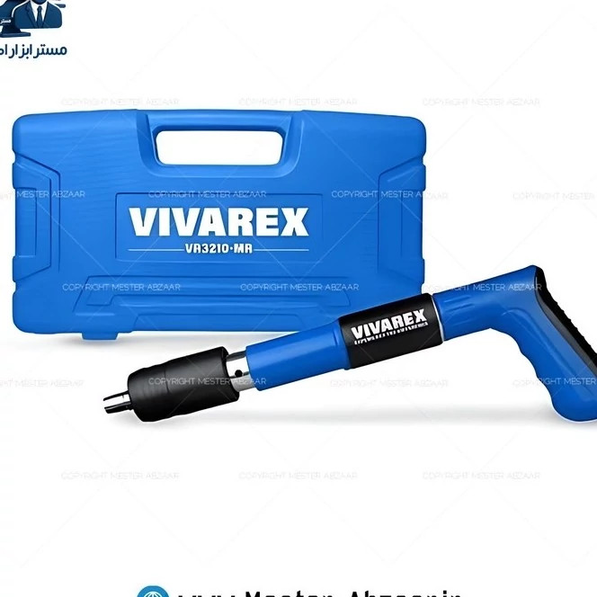 میخکوب چاشنی باروتی سرخود ویوارکس دستی تفنگی با لوازم و کیف مدل VIVAREX VR3210-MF کد ۵۷۸۲