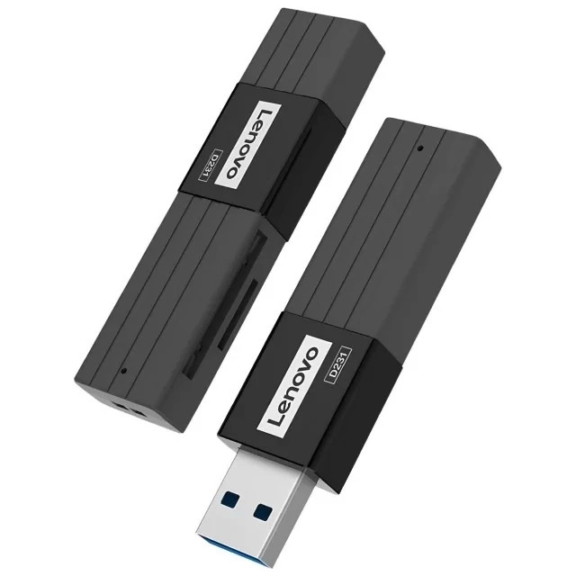 رم ریدر یو اس بی 3.0 لنوو D231 Lenovo Thinkplus D231 USB 3.0 Ca کد ۵۷۴۳