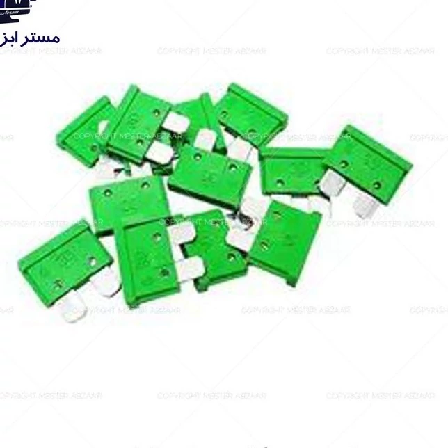فیوز 30 آمپر لیسانس آلمان سبز کدر ماشین خودرو ایرانی پراید کوییک تیبا برند فلوزر مدل FLOSER 30A کد ۵۷۳۹