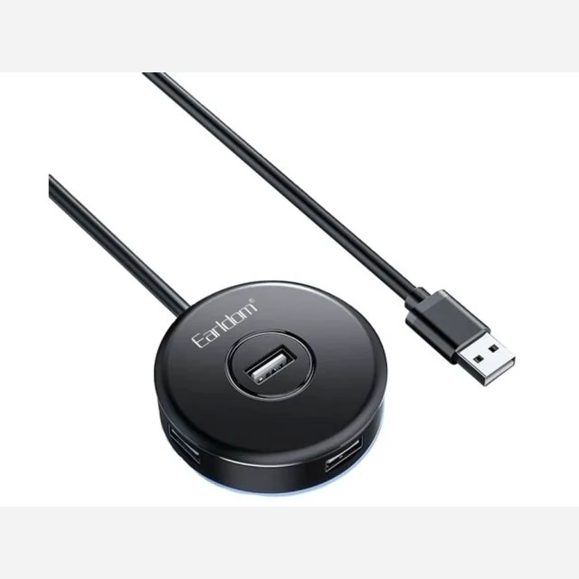هاب یو اس بی 4 پورت ارلدامEARLDOM 4port HUB کد ۵۷۲۳