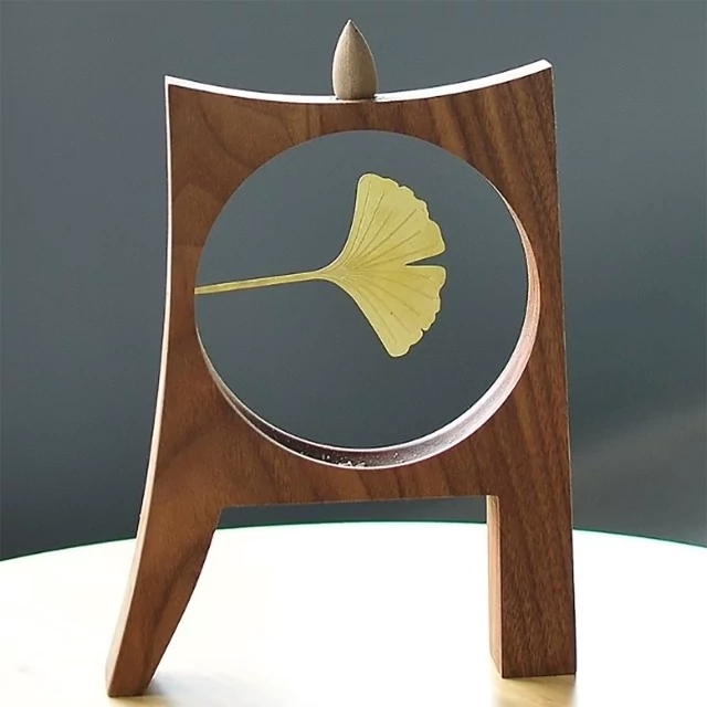 جای عود رومیزی لوکس با چوب گردوی سیاه درجه یک incense xiangyue  کد ۵۷۱۳