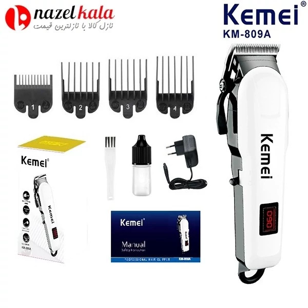 ماشین اصلاح کیمی مدل KM-809A کد ۵۷۰۲