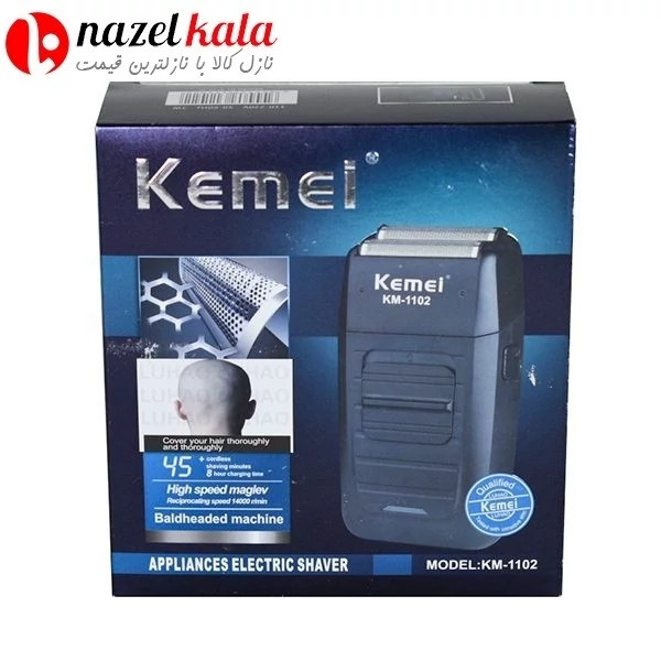 ماشین اصلاح موی سر و صورت کیمی مدل KM-1102 ماشین اصلاح موی سر و صورت کیمی مدل KM-1102 کد ۵۶۶۸