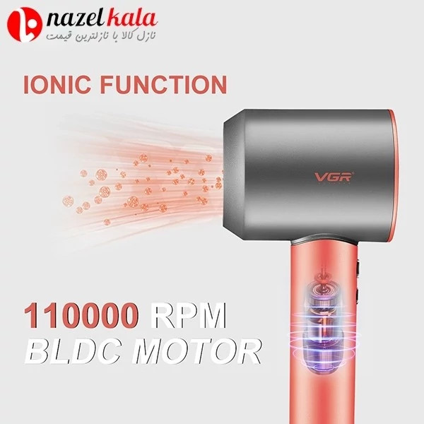 سشوار وی جی آر مدل v-440 کد ۵۶۴۳