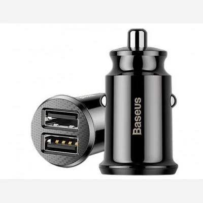 شارژر فندکی فست شارژ ماشین بیسوس CCALL-ML01 Baseus Grain Dual  کد ۵۵۹۷.