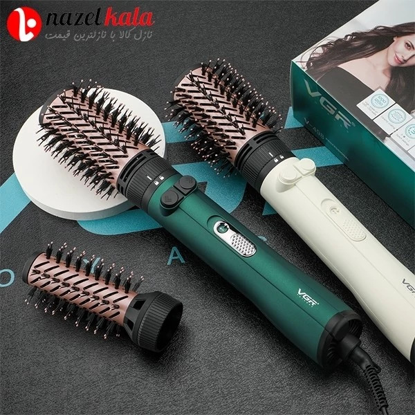 سشوار برس دار چرخشی وی جی آر مدل V- 498 کد ۵۵۸۰