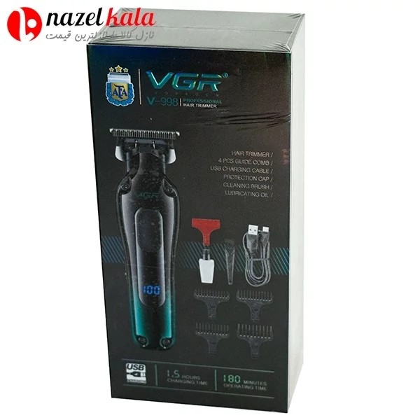 ماشین اصلاح وی جی آر مدل V-998 VGR998 کد ۵۵۷۲