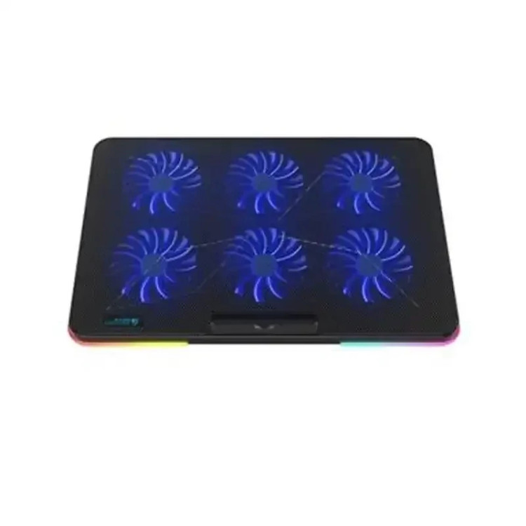 پایه خنک کننده لپ تاپ کولر مدل coolcold F5 6FANS کد ۵۵۱۲