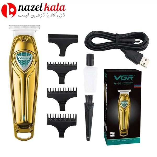 ماشین اصلاح صورت و بدن و خط زن وی جی آر مدل VGR V-911 ا VGR V-911 کد ۵۴۸۹