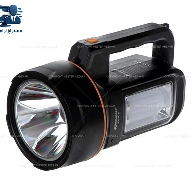 نور افکن دستی مدل KM-2672T kamisafe KM-2672T Flashlight کد ۵۴۸۸