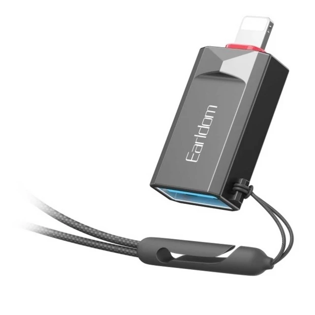مبدل او تی جی یو اس بی 3.0 به لایتنینگ ارلدام ET-OT87L Earldom Adapter  کد ۵۴۶۸