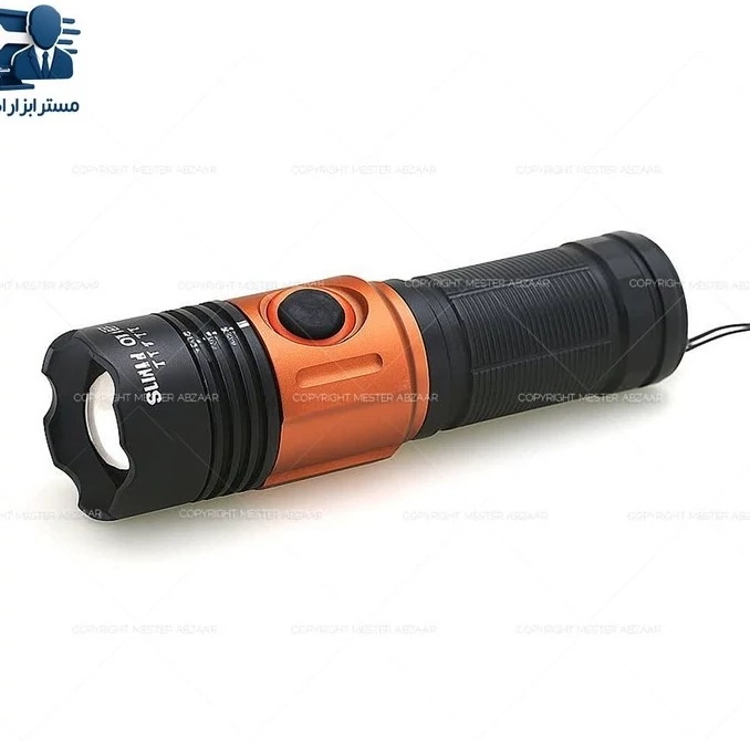 چراغ قوه دستی مسافرتی جیبی شارژی چند حالته زوم دار اسمال سان مدل SMALL SUN T280 کد ۵۴۴۴