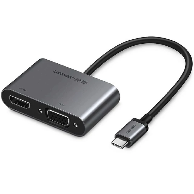 مبدل تایپ سی به اچ دی ام ای و وی جی ار یوگرین CM162 50505  کد ۵۴۴۰