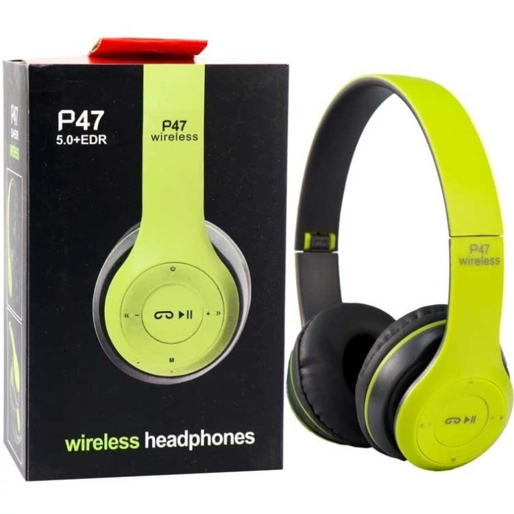 هدفون بلوتوثی مدل P47 2022 V5 هدست p47 کد ۵۴۲۴