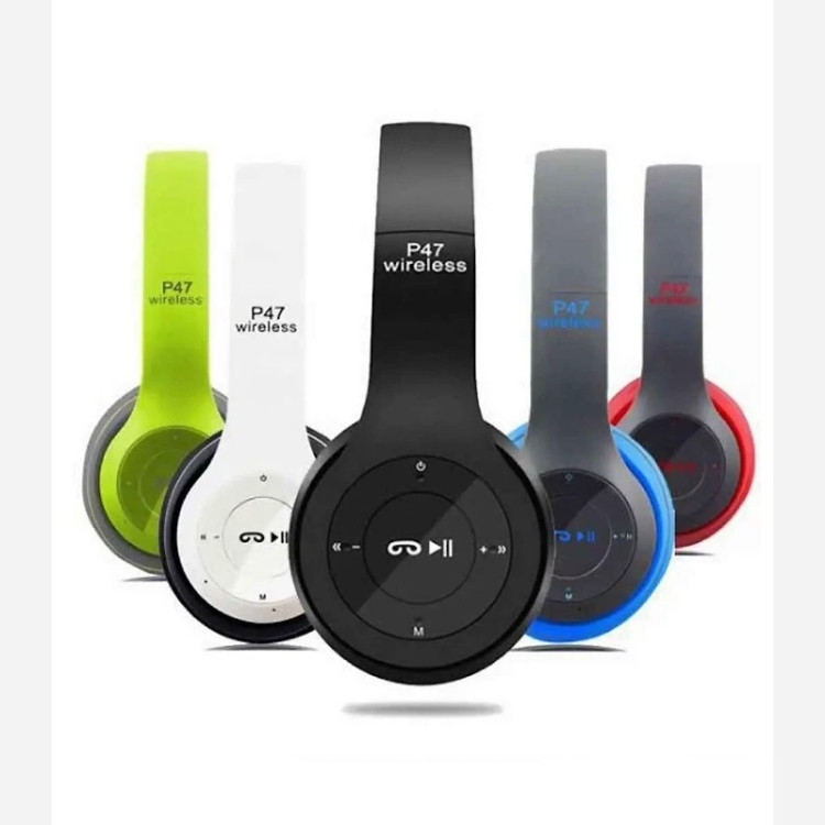 هدفون بلوتوثی مدل P47 2022 V5 هدست p47 کد ۵۴۲۴
