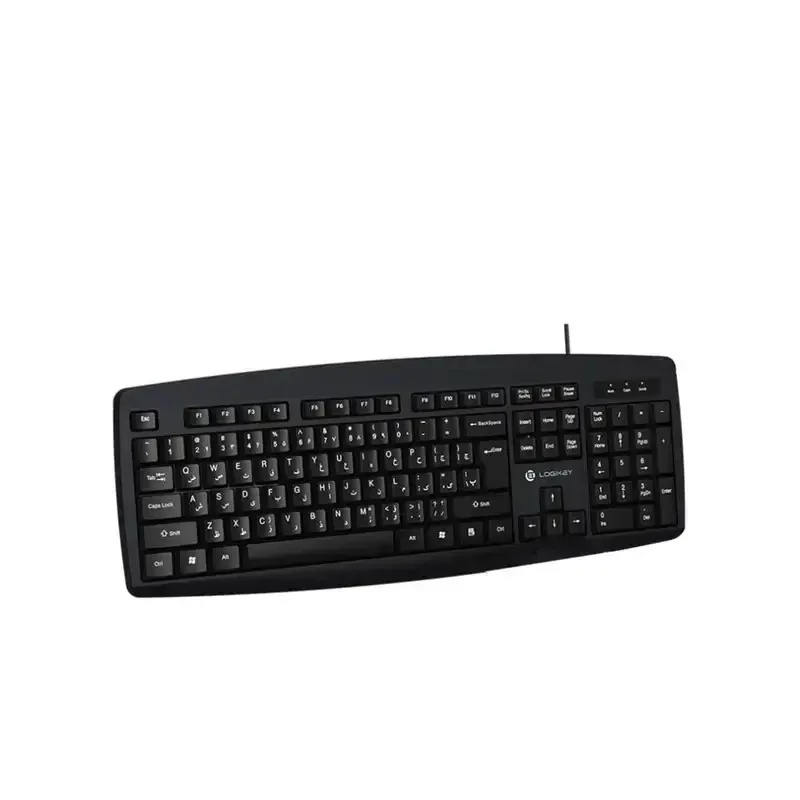 کیبورد با سیم لاجی کی مدل K113B کد ۵۴۲۱