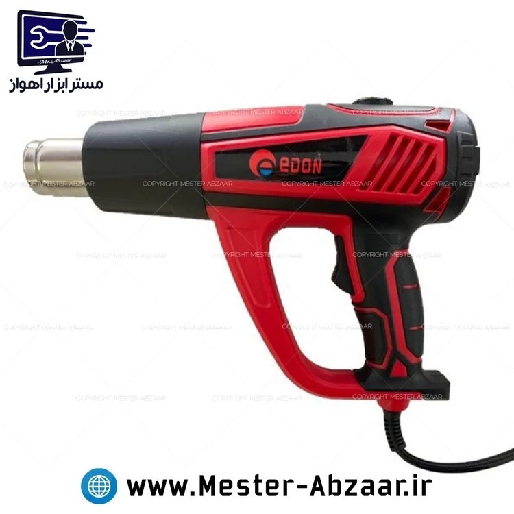 سشوار حرارتی صنعتی 2000 وات دیمر دار ادون جدید مدل HAG-520T EDONا کد ۵۳۸۸