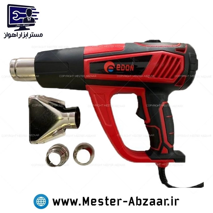 سشوار حرارتی صنعتی 2000 وات دیمر دار ادون جدید مدل HAG-520T EDONا کد ۵۳۸۸