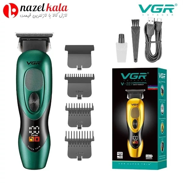 ماشین اصلاح وی جی آر مدل v-227 کد ۵۳۲۰