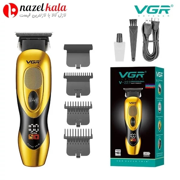 ماشین اصلاح وی جی آر مدل v-227 کد ۵۳۲۰