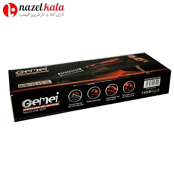 سشوار چرخشی جیمی مدل GM-4829 کد ۵۲۹۶