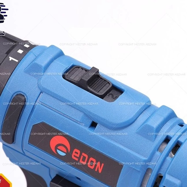 دریل و پیچ گوشتی شارژی 12 ولت لوازم دار ادون آبی مدل EDON lv3-1210 EDON lv3-1210 کد ۵۲۹۳