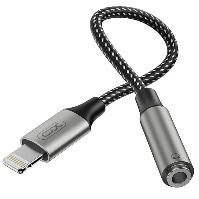 مبدل لایتنینگ به جک 3.5 میلی متری  ایکس او XO-NB-R258C  کد ۵۲۲۷