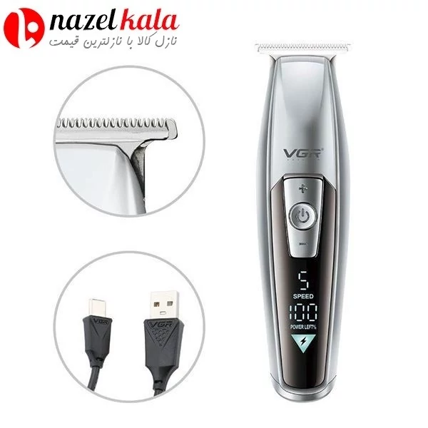 ماشین اصلاح موی سر و صورت وی جی ار مدل V-970 کد ۵۲۱۹