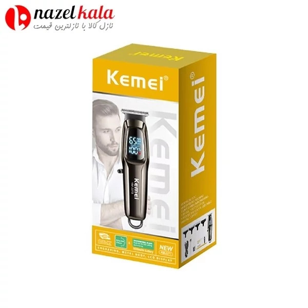 ماشین اصلاح سر و صورت و بدن کیمی مدل KM-2273 کد ۵۱۳۸
