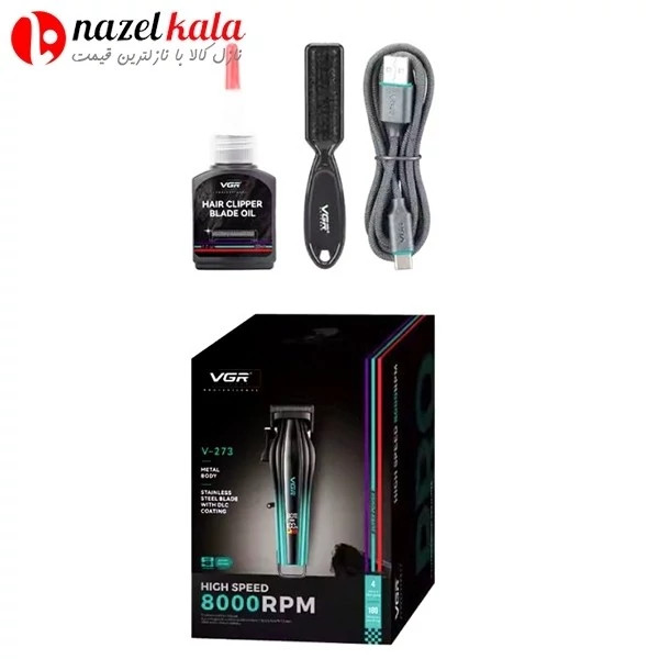 ماشین اصلاح وی جی آر مدل V-273 کد ۵۱۲۸