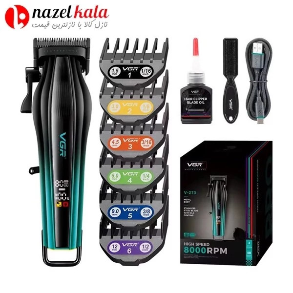 ماشین اصلاح وی جی آر مدل V-273 کد ۵۱۲۸