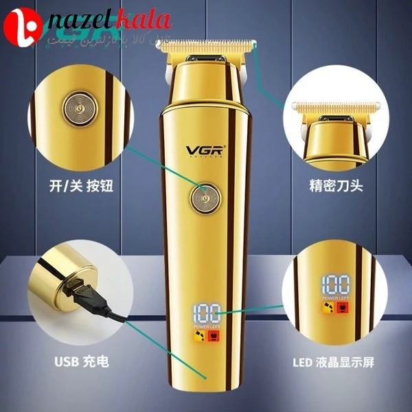 ماشین اصلاح موی سر و صورت وی جی ار مدل V-947 VGR V-947 Professional hair trimmer کد ۵۰۷۸