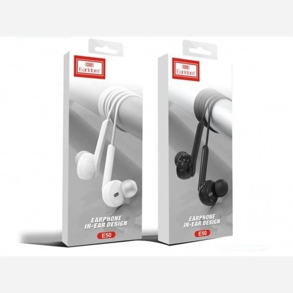 هندزفری با سیم ارلدام Earldom ET-E50 3.5mm headphone کد ۵۰۳۵