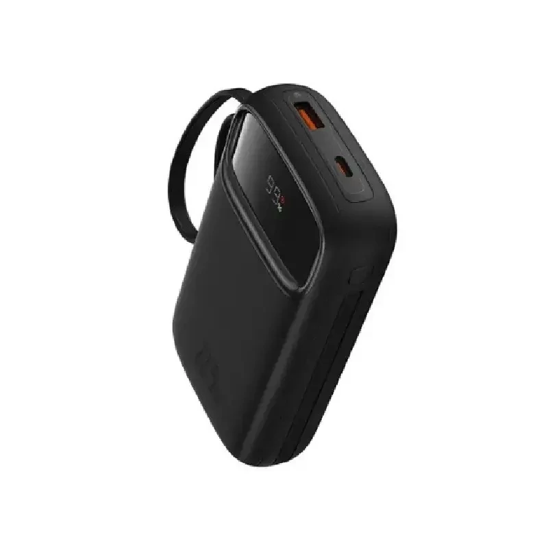 پاوربانک باسئوس مدل Qpow2 Dual Cable-22.5w با ظرفیت 10000 میلی آمپر  کد ۵۰۳۲