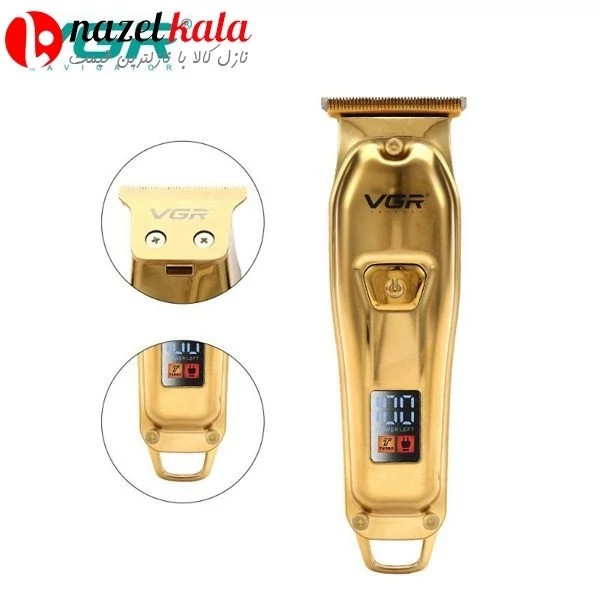 / لوازم برقی و آرایشی / ماشین اصلاح / ماشین اصلاح سر و صورت وی جی ار مدل V-965 کد ۴۹۱۸