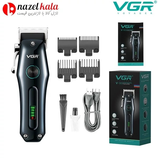 ماشین اصلاح وی جی آر مدل v-969 کد ۴۹۰۹