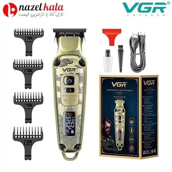 ماشین اصلاح وی جی آر VGR مدل v-901 کد ۴۸۸۱