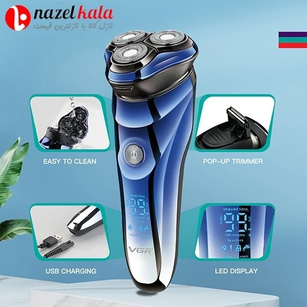 ریش تراش وی جی آر مدل v-305 کد ۴۸۶۴