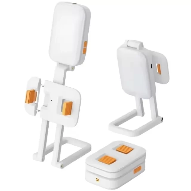 هولدر گوشی موبایل و رینگ لایت شارژی چندکاره D2 PRO D2 Pro. کد ۴۸۵۱