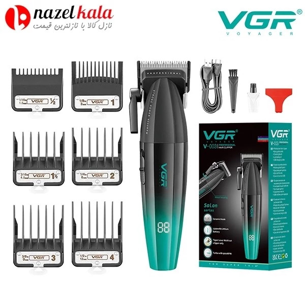 ماشین اصلاح وی جی آر مدل v-003 کد ۴۸۳۳