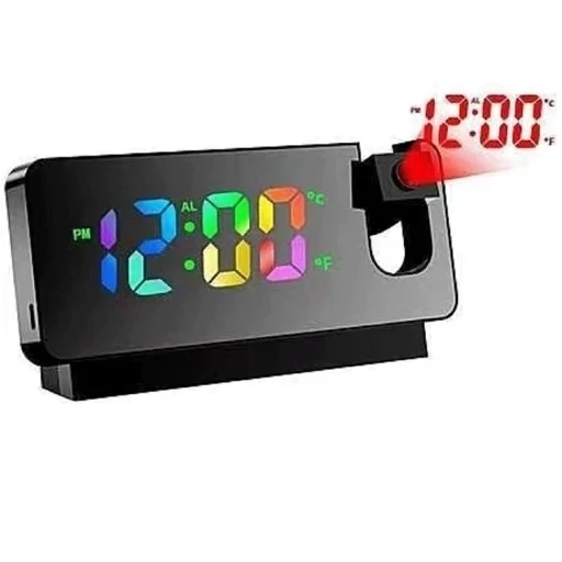 ساعت دیجیتال پروژکتوری آینه ای رومیزی S282 کد ۴۸۰۶
